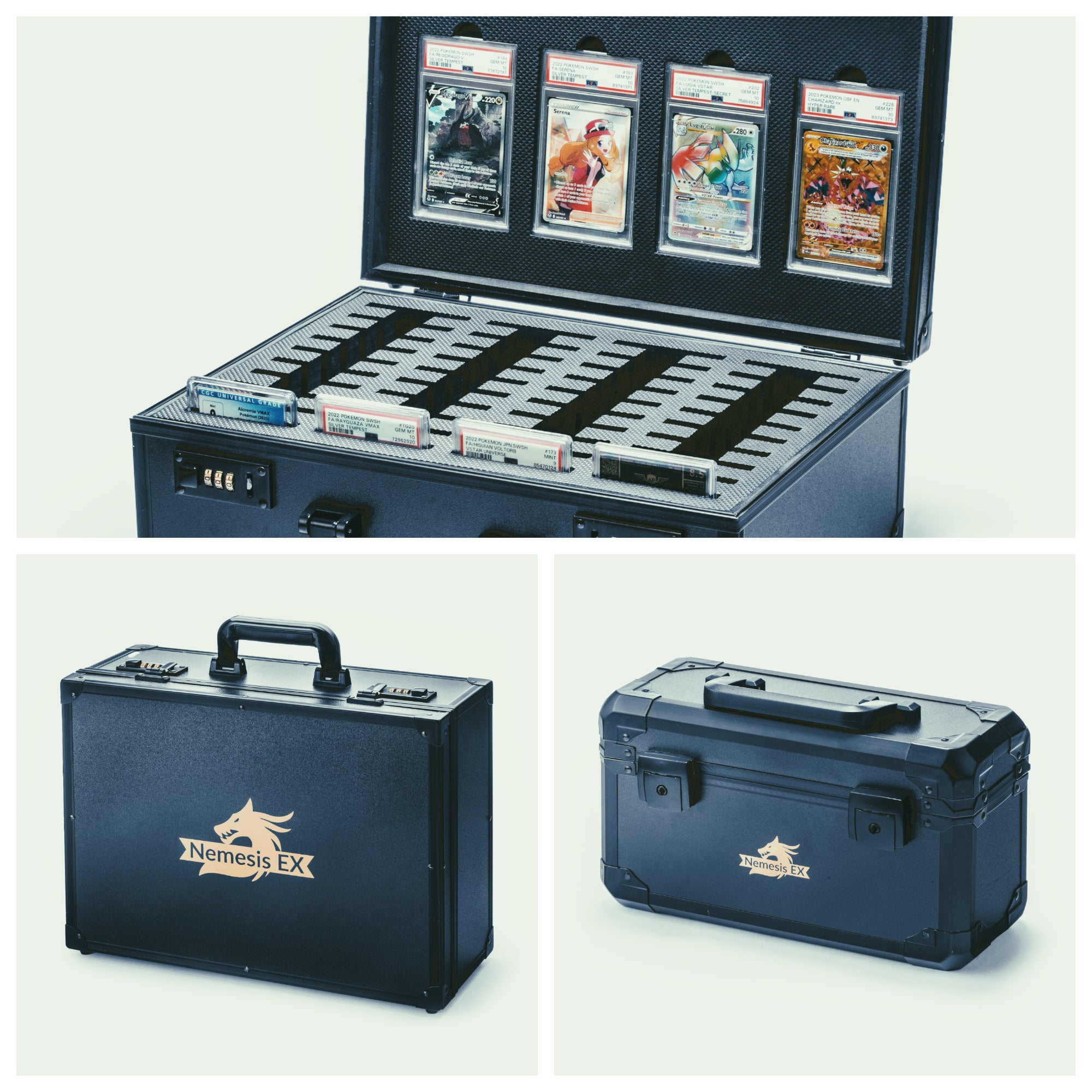 graded pokemon card case 50 Graded Card Case main image 0