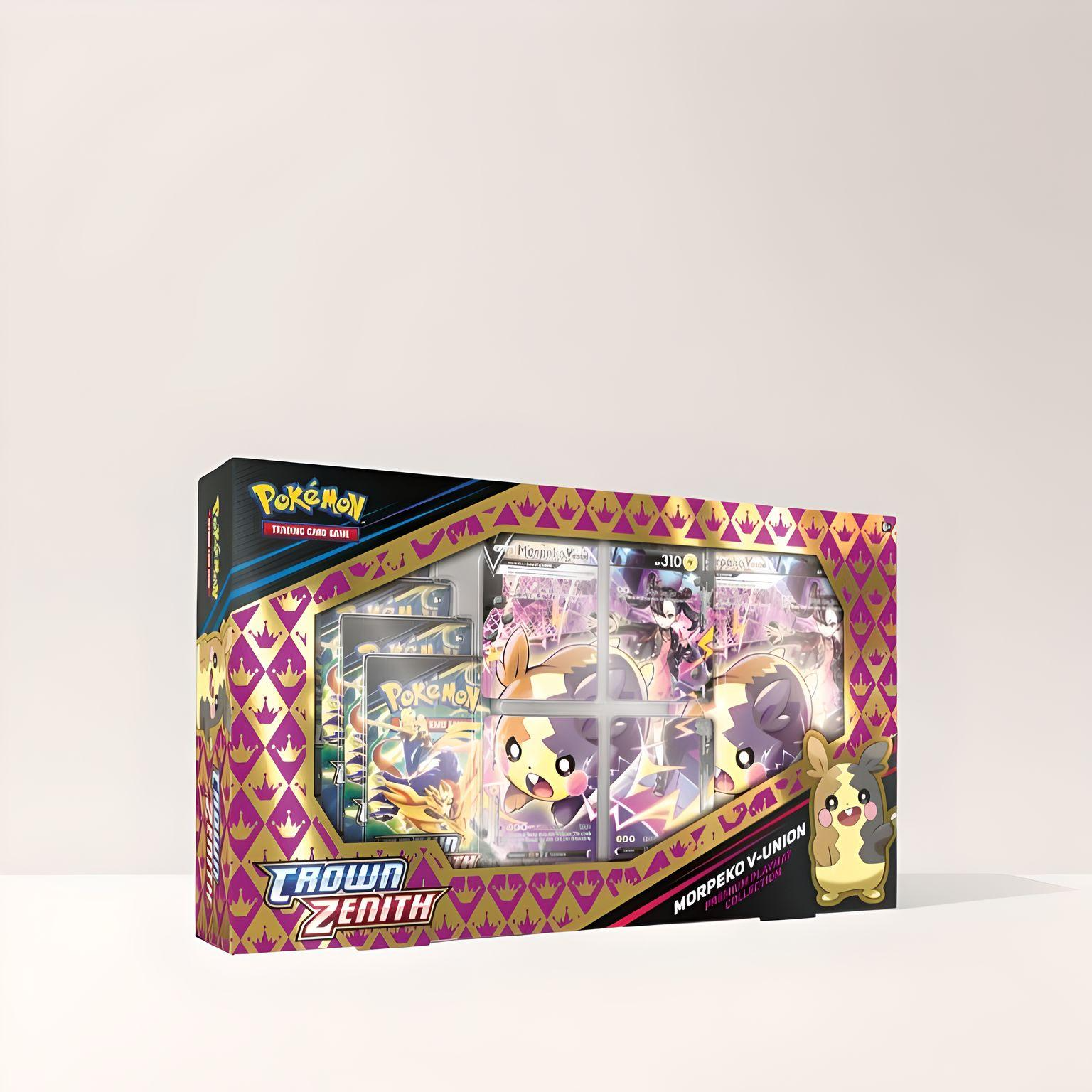 Pokmon Crown Zenith - Morpeko V Union Box Nemesis-EX Pokmon Crown Zenith - Morpeko V Union Box Nemesis-EX