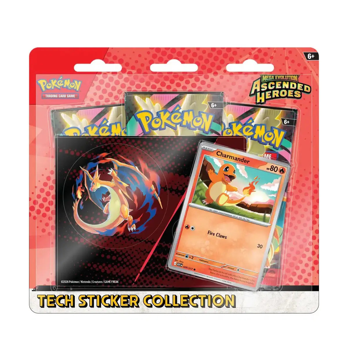 Ascended Heroes - Tech Sticker Collection Charmander