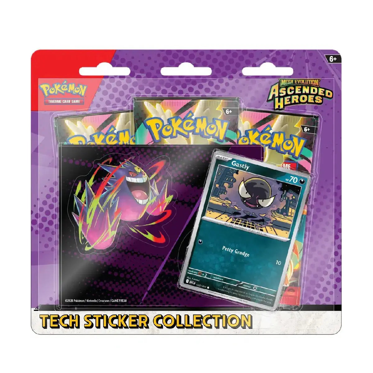 Ascended Heroes - Tech Sticker Collection Gastly