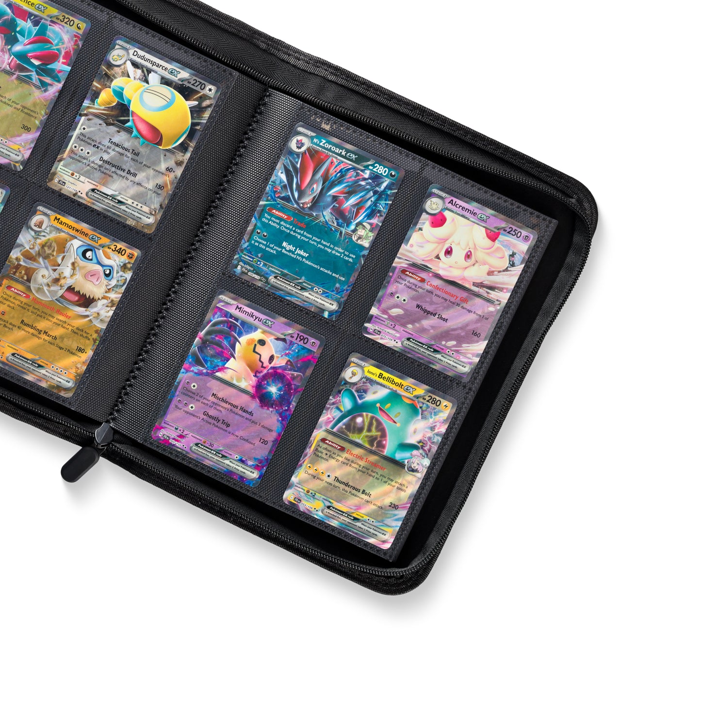 Premium Binder / Verzamelmap Zwart (4-pocket)