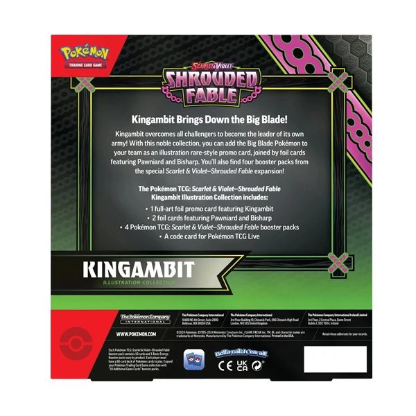 Pokemon Shrouded Fable -Illustration Collection - Kingambit