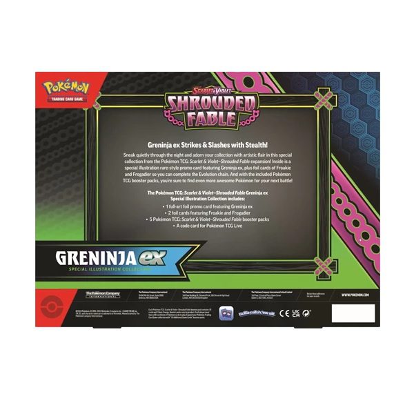 Pokemon Shrouded Fable - Special Illustration Collection - Greninja ex