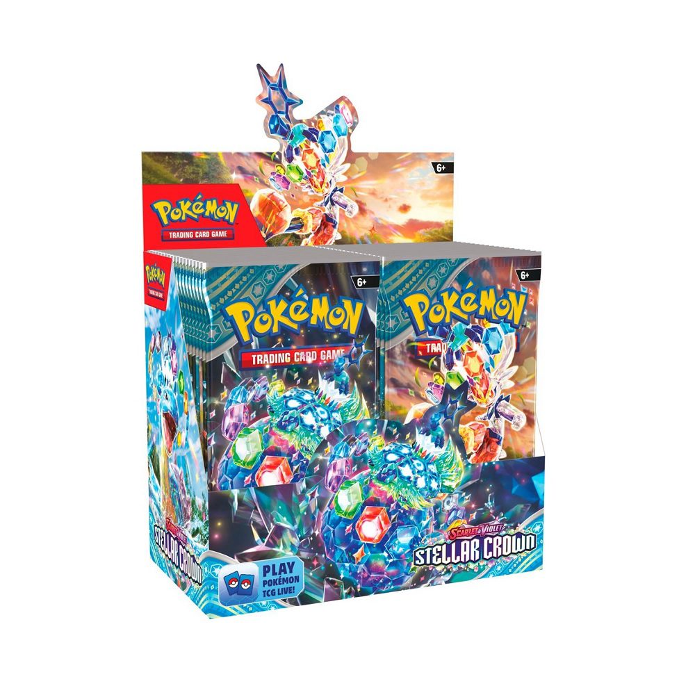Pokmon Booster Box - Stellar Crown Nemesis-EX Pokmon Booster Box - Stellar Crown Nemesis-EX