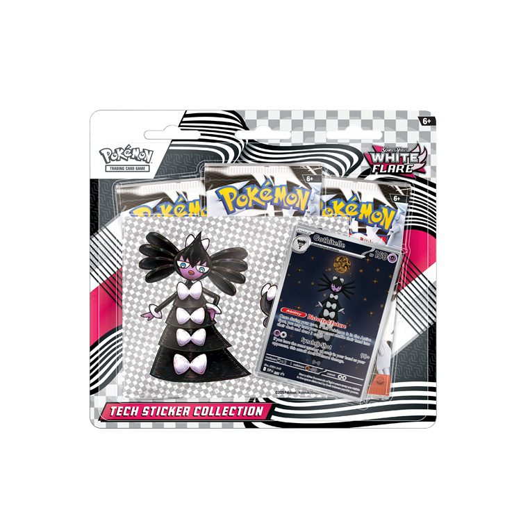 Pokémon TCG Scarlet & Violet White Flare Tech Sticker Collection