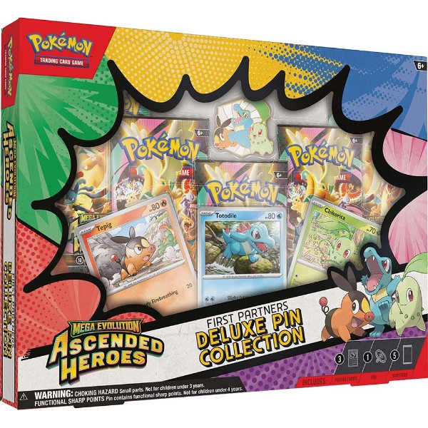 ポケモン Ascended Heroes Deluxe Pin Collect Ascended Heroes - Deluxe Pin Collection – Nemesis-EX