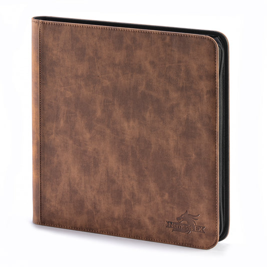 Toploader Binder Brown - 9-pocket (252 cards)
