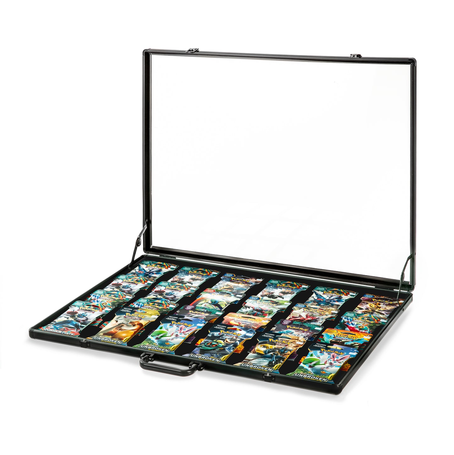 Nemesis Tafel Display - Geschikt voor 28 PSA Slabs of losse kaarten en packs