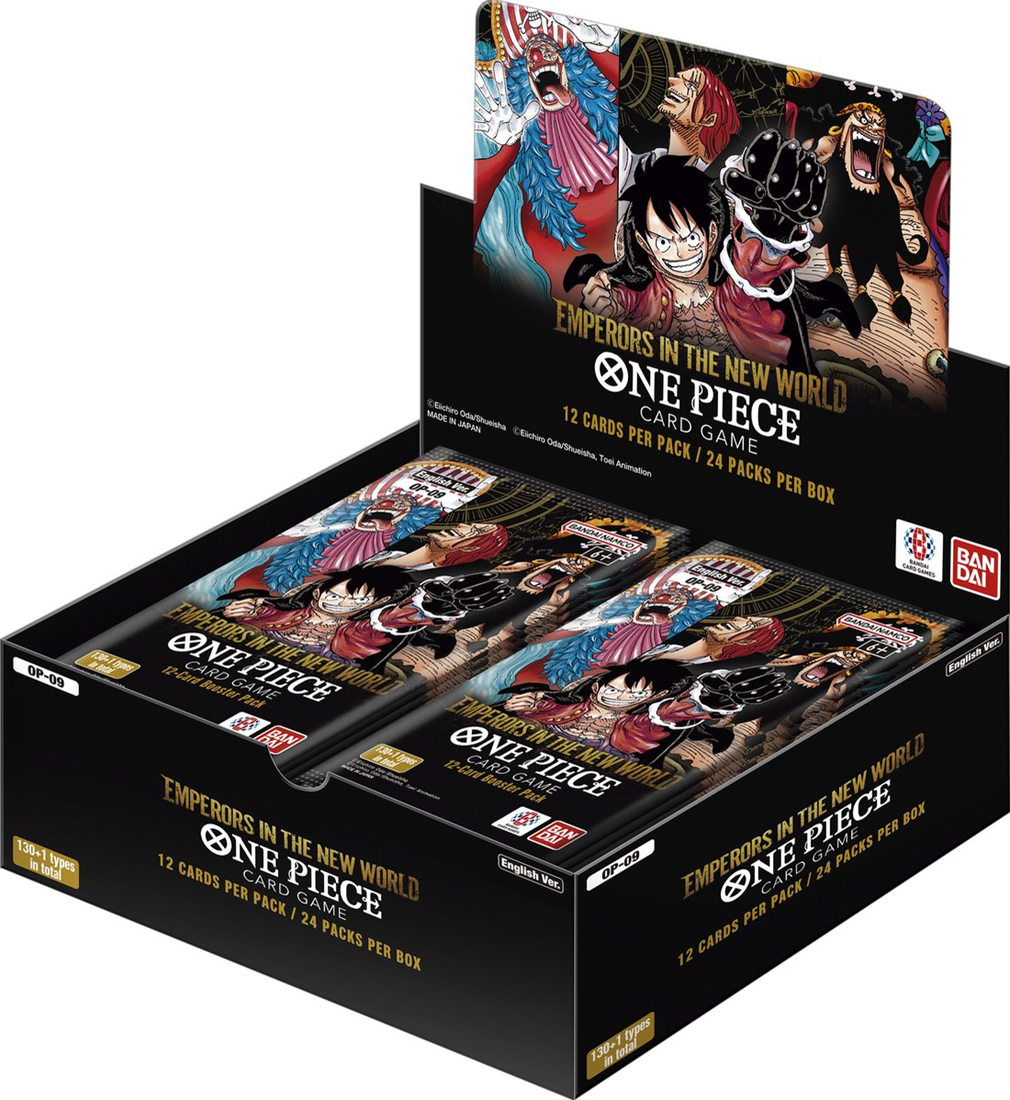 One Piece Booster Box - Emperors in the New World Op09 Nemesis-EX One Piece Booster Box - Emperors in the New World Op09 Nemesis-EX