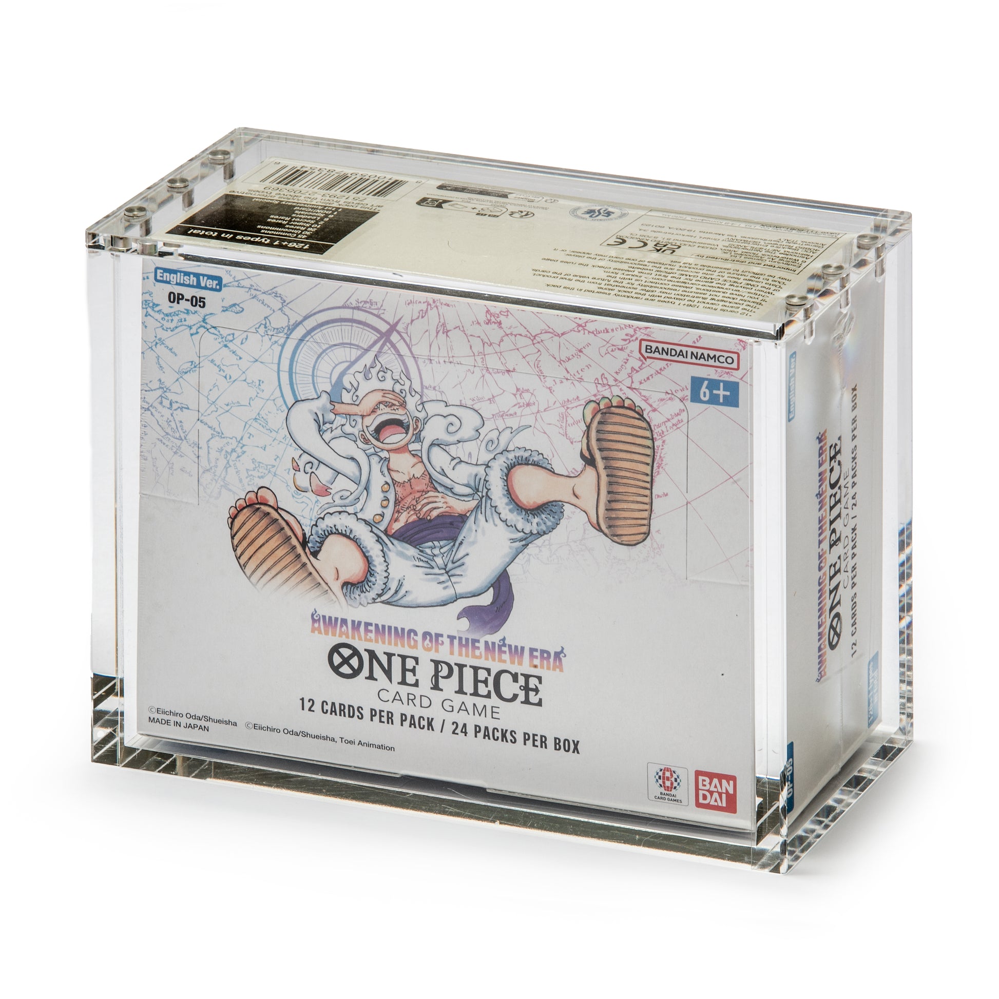 Acrylic Case - English One Piece Booster Box - OP-04 & OP-05 Nemesis-EX Acrylic Case - English One Piece Booster Box - OP-04 & OP-05 Nemesis-EX