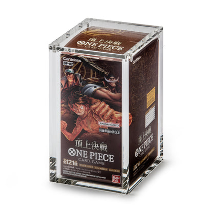 op 01 japanese booster box Acrylic Case - Japanese One Piece Booster Box