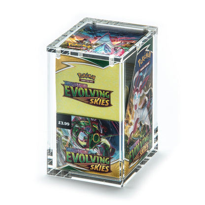 half pokemon booster box Acrylic Case