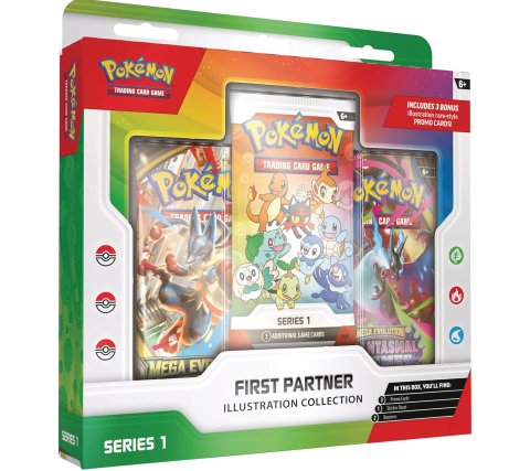 Pokémon: First Partner - Illustration Collection 1
