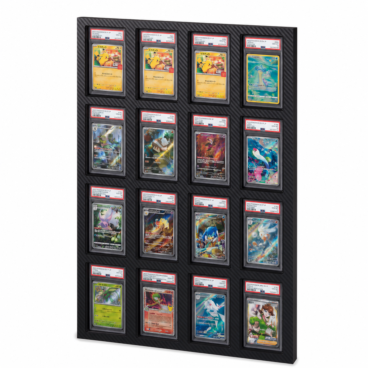 Premium PSA Slab Frame (16 Slots) - Zonder Acryl