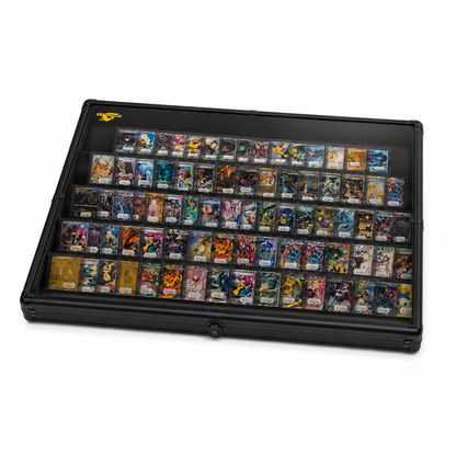 Nemesis Table Display - Holds 28 PSA Slabs or individual cards and packs