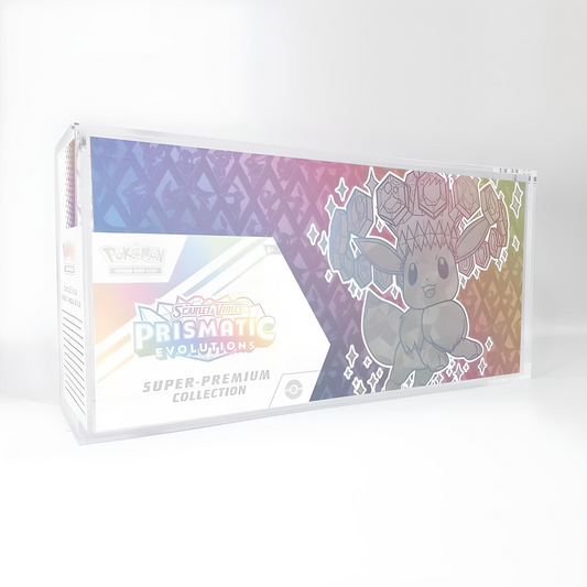 Acrylic Case - Pokémon Prismatic Evolutions Super Premium Collection (SPC)