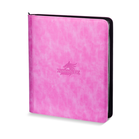 Toploader Binder Roze - 9-pocket (252 kaarten)