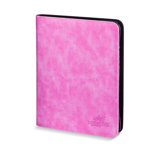 Premium Binder / Verzamelmap Roze (9-pocket)