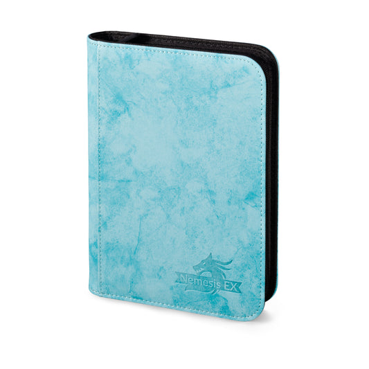 Premium Binder / Verzamelmap Mint Blauw (4-pocket)