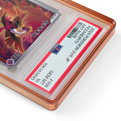 Nemesis Shield – Amber – PSA Slab Guard