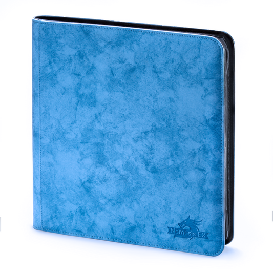 Premium Binder / Verzamelmap Blauw - 12-pocket