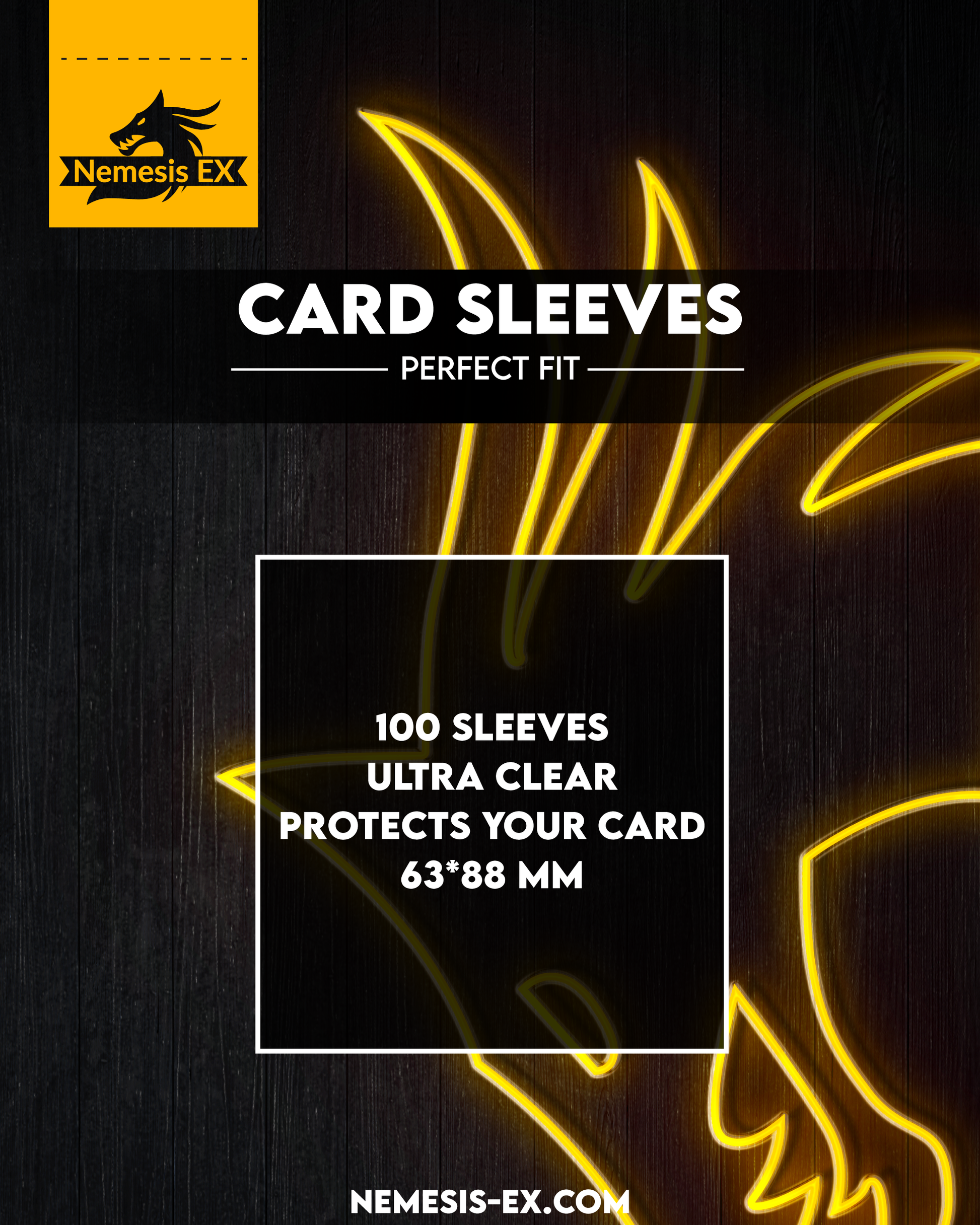 nemesis card sleeve size Perfect Fit Sleeves – Nemesis-EX