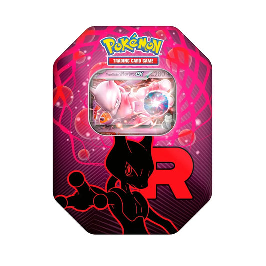 Pokémon Scarlet & Violet Tin: Team Rocket’s Mewtwo EX