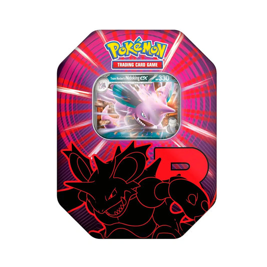 Pokémon Scarlet & Violet Tin: Team Rocket’s Nidoking EX