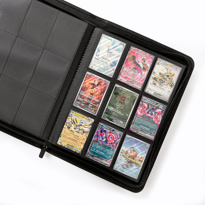 Premium Binder / Verzamelmap Bruin (9-pocket)