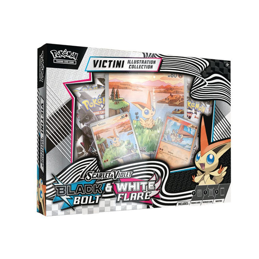 Pokemon – Black Bolt & White Flare Illustration Collection – Victini