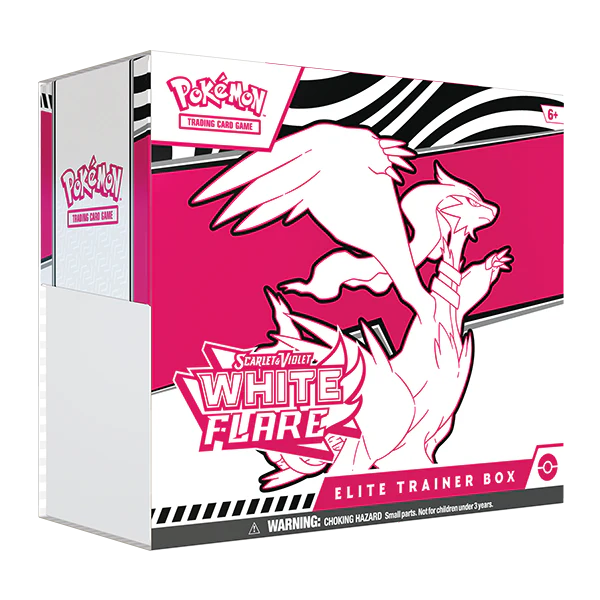 Pokemon Scarlet & Violet Elite Trainer Box: White Flare